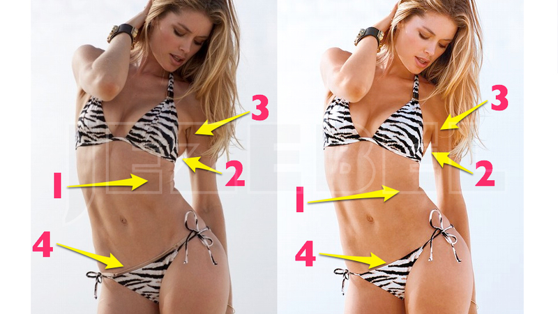 Illustration for article titled The Unretouched Images Victoria's Secret Doesn't Want You to See